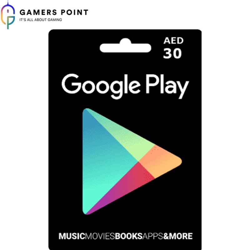 Google Play 30 AED Gift Card UAE