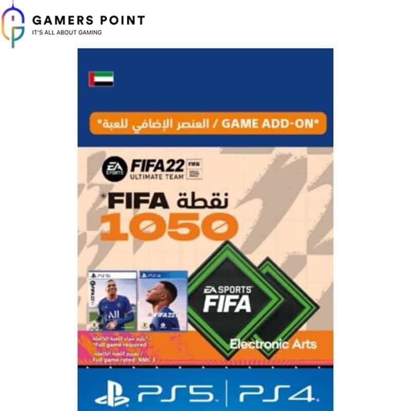 FIFA 22 Gift Card with 1050 Points