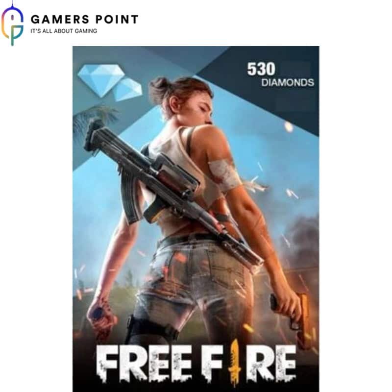 FREEFIRE Gift Card (530) Diamonds at Gamerspoint In Bahrain