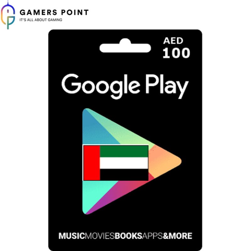 Google Play 100 AED Gift Card UAE