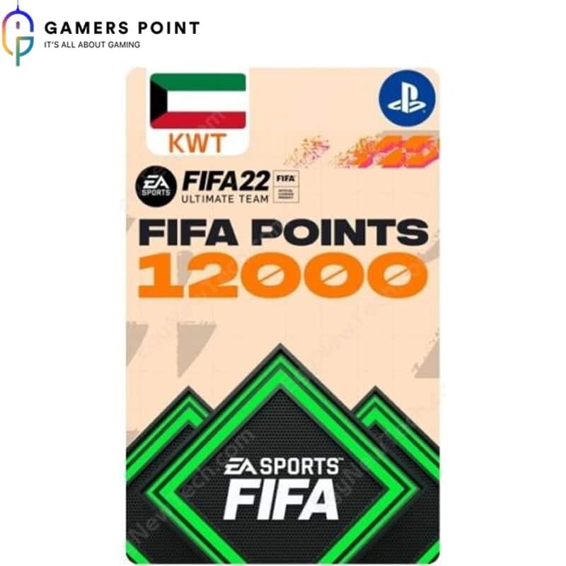 FIFA 22 Gift Card with 12000 Points