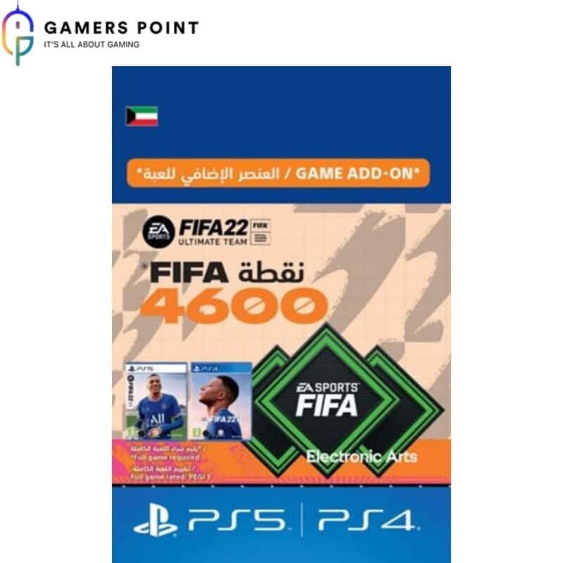 FIFA 22 Gift Card with 4600 Points