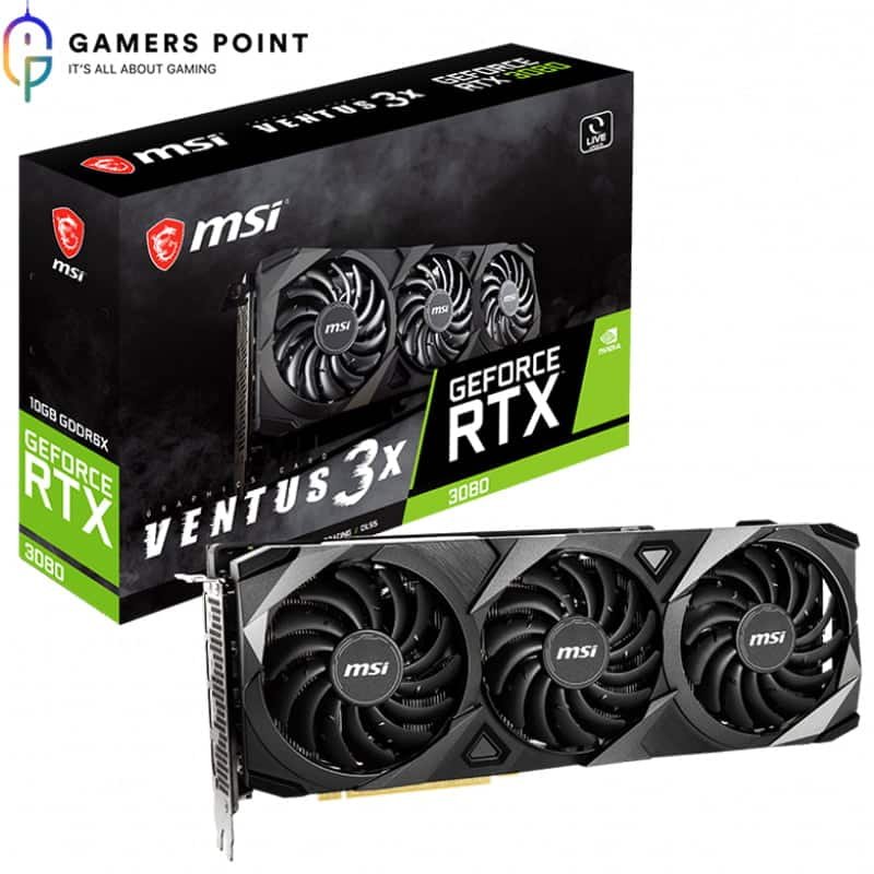 Graphics Card MSI RTX 3080 VENTUS in Bahrain - GamersPoint