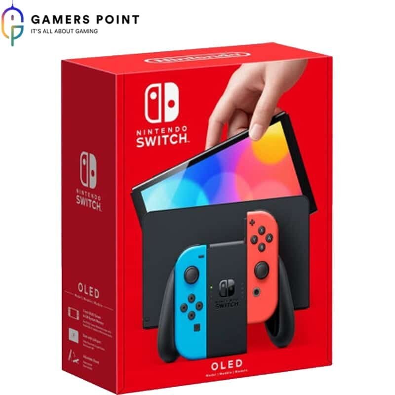 Nintendo Switch OLED Blue/Red Gaming Console | Now In Bahrain