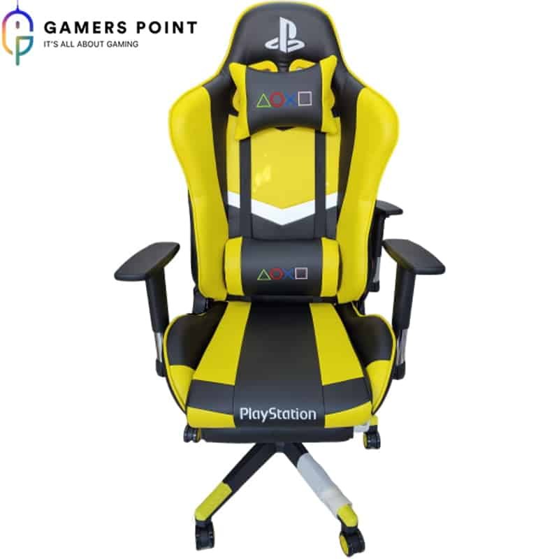 Playstation Gaming Chair YELLOW Foot Rest | Available in Bahrain