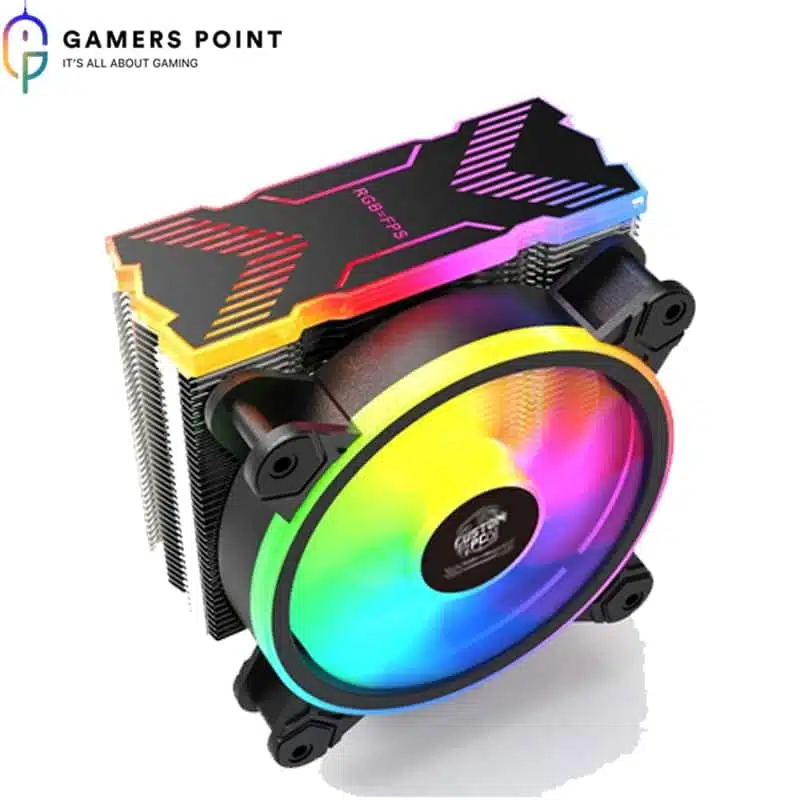 Air Cooler RGB Black ICEBERG Online in Bahrain - Gamerspoint