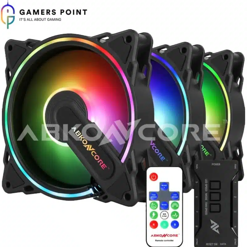 3 Fans RGB Controller HURRICANE with ARGB Fan Kit in Bahrain