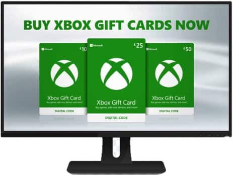 XBOX (GIFT CARDS)