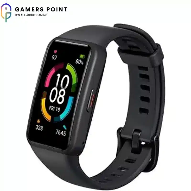 HONOR Band 6 Black at Gamerspoint | Shop Now in Bahrain
