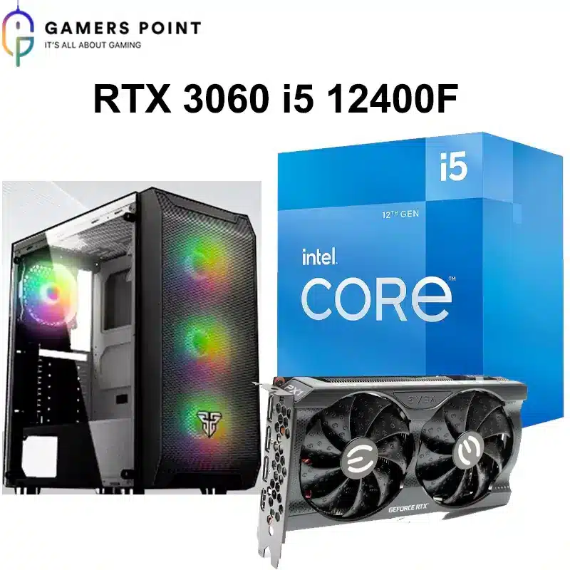 RTX 3060 i5-12400F PC Build | GamersPoint Now In Bahrain