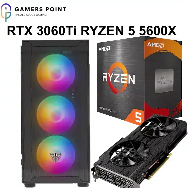 Gaming PC RTX 3060 Ti and Ryzen 5 5600X | Now in Bahrain