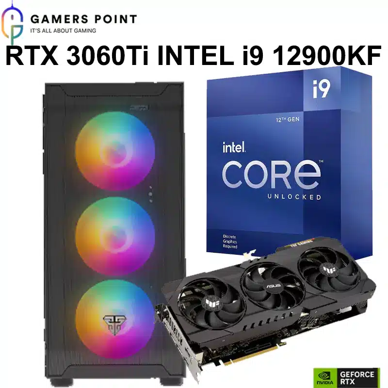 Gaming PC Build RTX 3060 Ti and i9-12900KF | Now in Bahrain.