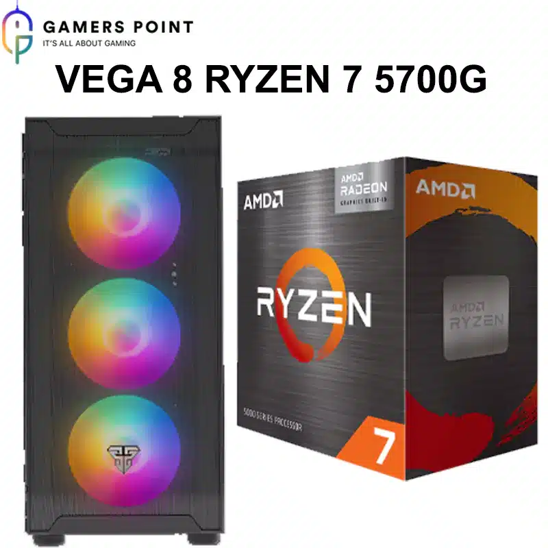 Ryzen Build Gaming PC in Bahrain 7 5700G and Vega 8 Gamers!