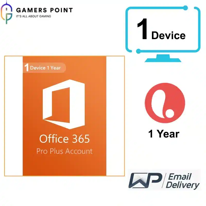 Microsoft Office 365 Account - 1 Device 1 Year | Now In Bahrain