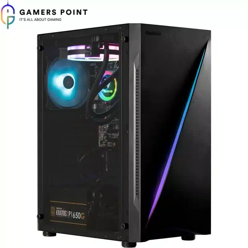 Mid Tower Gaming Case with GAMDIAS ARGUS E5 | In Bahrain