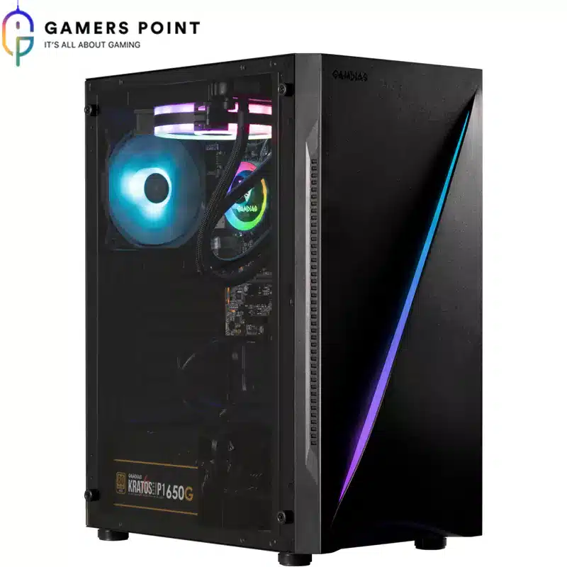 Mid Tower Gaming Case with GAMDIAS ARGUS E5 | In Bahrain