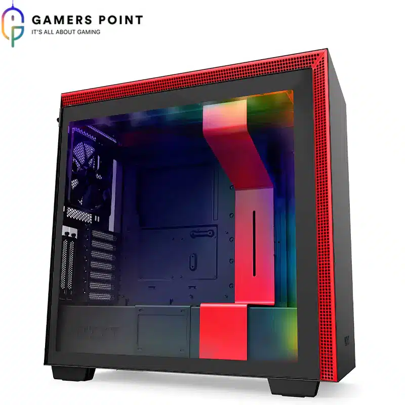 NZXT H710i Black/Red ATX Mid Tower Gaming Case | In Bahrain