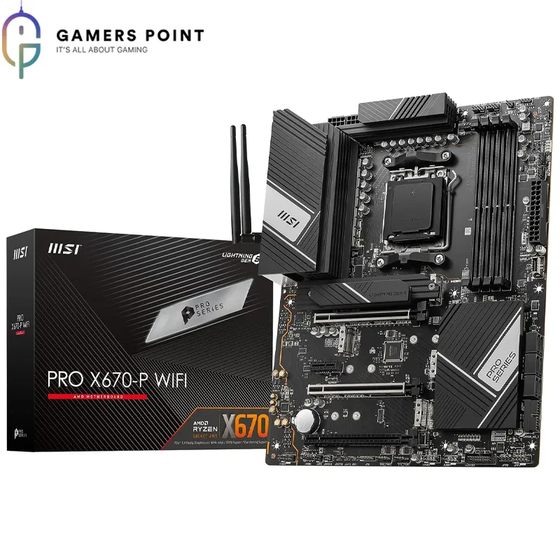 MSI PRO X670-P WiFi Pro Motherboard for AMD AM5 | Bahrain